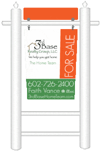 3rdBaseRealtyGroupHomeTeam real estate home realtor sign Sticker