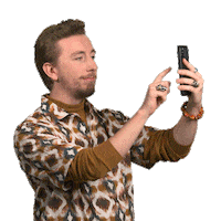 Phone Reaction Sticker by Beauty and the Geek Australia