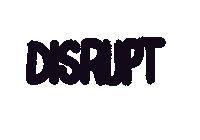 Disrupt Sticker by Gummy Industries