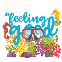 Summer Hillside Sticker by Feeling Good