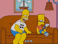 homer simpson glasses GIF