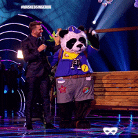 Joel Dommett Wave GIF by The Masked Singer UK & The Masked Dancer UK