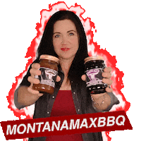 Happy Apple Butter Sticker by MontanaMaxBBQ