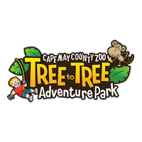 Adventure Zipline Sticker by Tree to Tree Cape May