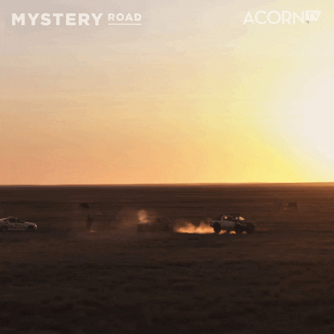 Mystery Road Travel GIF by Acorn TV Latin America