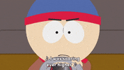 stan marsh shock GIF by South Park 