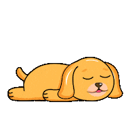 Tired Good Night Sticker by JPedicini