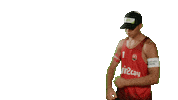win2dayBeachVolleyballTour lets go volleyball ready game on Sticker