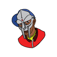 Hiphop Villain Sticker