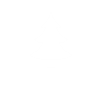 Christmas Tree Art Sticker