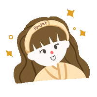 b_project girl wink 화장품 bproject Sticker