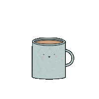 jhollygoodtimes coffee work sweet relax Sticker