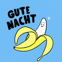 Good Night Banana GIF by Kochstrasse™