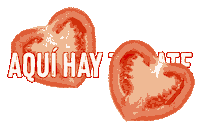 Tomato Hearts Sticker by Tomate Fresh Fun Food