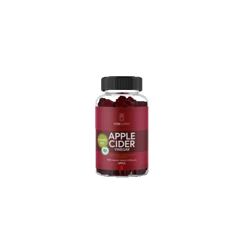 vitayummydenmark vitamins apple cider vitaminer vitayummy Sticker