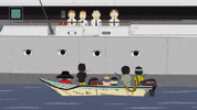 boat ship GIF by South Park 