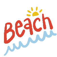 Summer Beach Sticker