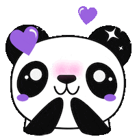 Cute Panda Sticker