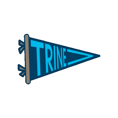Trine Thunder Sticker by Trine University
