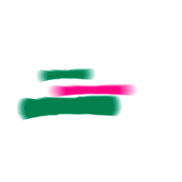 Green Sticker by Sylvia Siqueira