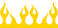 Fire Heat Sticker by toomanynadias