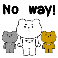 Sticker Bear Sticker by Minto Inc.