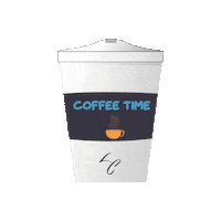 Coffee Time Love Sticker by La Canilla