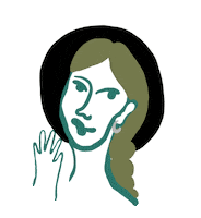 Woman Flirt Sticker by eloessi
