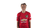 Manchester United Wink Sticker by Barclays FAWSL