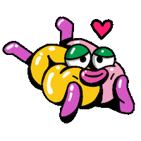 Happy In Love Sticker by Super Dope