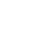 Happy Wedding Sticker