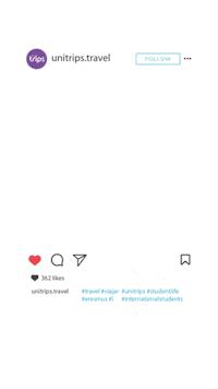 Unitripstravel frame unitrips unitrip igframe Sticker