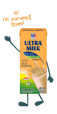 milk susu ultra Sticker by Ultramilk