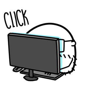 Buixots computer pc wait a minute teacher william Sticker