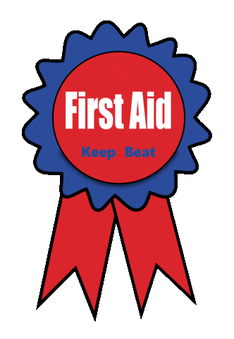 First Aid Sticker by KeepaBeat