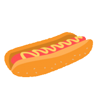 Hot Dog Bbq Sticker by imoji