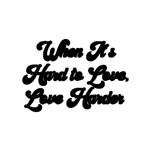 Love Harder Sticker by Foster the Family