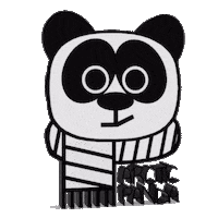 Panda Defender Sticker by ARCTICPANDA.de