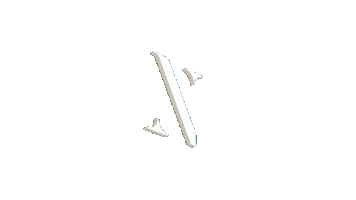 white flag logo Sticker by Normandie