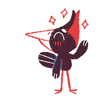 Happy Wave Sticker by JonDraws