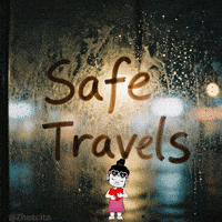 Take Care Travel GIF by Zhotcita
