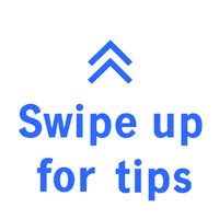 Arrow Swipe Sticker by John Hancock