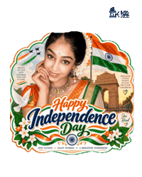 Independence Day Festival Sticker by Global Tara Entertainment
