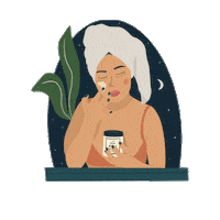 Morning Skincare Sticker by What The Fab