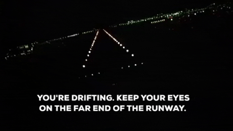 runway drifting GIF