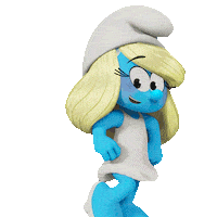 Wave Rihanna Sticker by Smurfs Movie