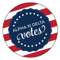 Sorority Alpha Xi Sticker by Alpha Xi Delta Fraternity