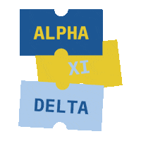 Greek Life Alpha Sticker