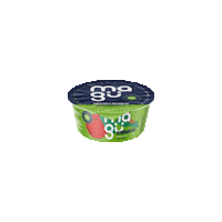 MaquSuomi green healthy apple snack Sticker