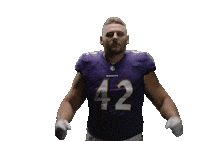 Football Flexing Sticker by Baltimore Ravens